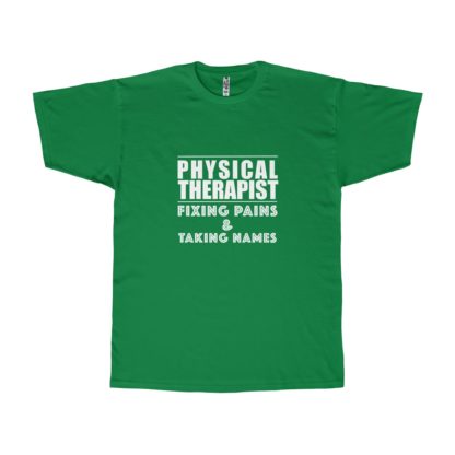 "Physical Therapist - Fixing Pains & Taking Names" - Men's T-shirt - Image 8