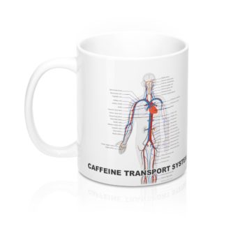"Caffeine Transport System" - Coffee Mug