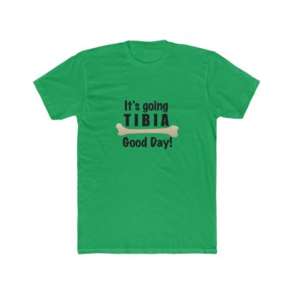 "It's Going TIBIA Good Day" - Men's Cotton Crew Tee - Image 7