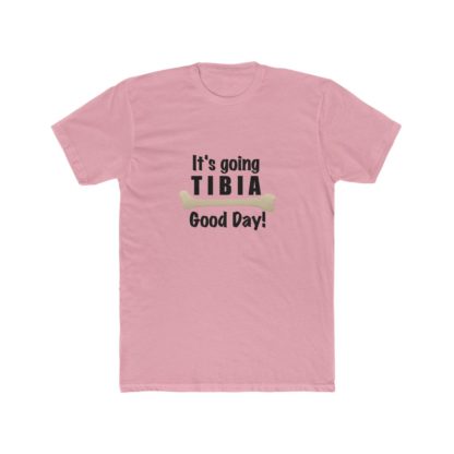 "It's Going TIBIA Good Day" - Men's Cotton Crew Tee - Image 12