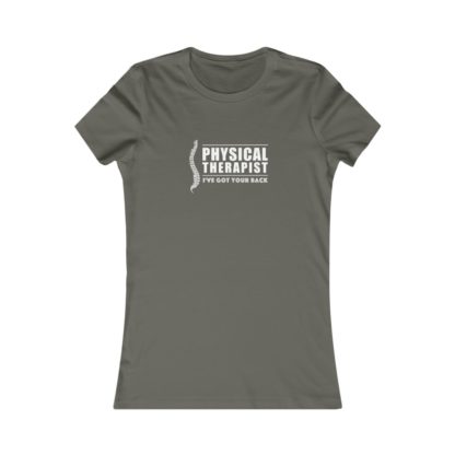 “Physical Therapist – I’ve Got Your Back” – Women’s T-shirt - Image 7