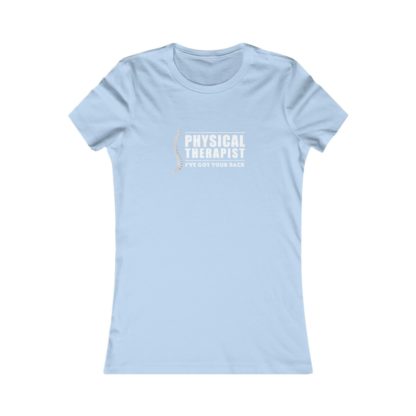 “Physical Therapist – I’ve Got Your Back” – Women’s T-shirt - Image 10