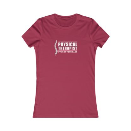“Physical Therapist – I’ve Got Your Back” – Women’s T-shirt - Image 20