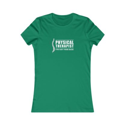 “Physical Therapist – I’ve Got Your Back” – Women’s T-shirt - Image 9