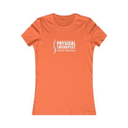 “Physical Therapist – I’ve Got Your Back” – Women’s T-shirt - Image 2