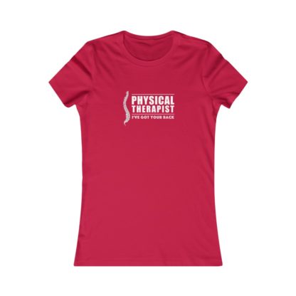 “Physical Therapist – I’ve Got Your Back” – Women’s T-shirt - Image 19