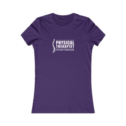 “Physical Therapist – I’ve Got Your Back” – Women’s T-shirt - Image 17