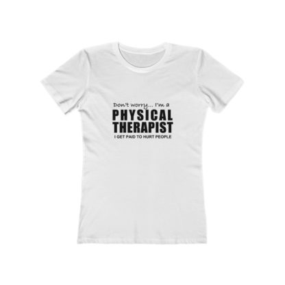 "I Get Paid To Hurt People" - Women's T-shirt - Image 2