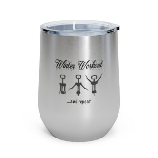 "Winter Workout" Insulated Wine Tumbler, 12oz