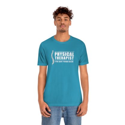 “Physical Therapist – I’ve Got Your Back” – Unisex Premium Fitted T-Shirt - Image 21