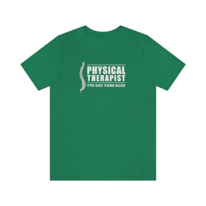 “Physical Therapist – I’ve Got Your Back” – Unisex Premium Fitted T-Shirt - Image 16