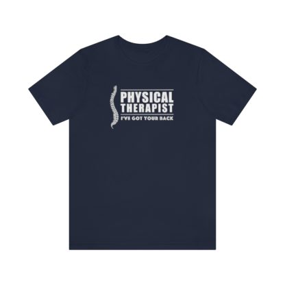 “Physical Therapist – I’ve Got Your Back” – Unisex Premium Fitted T-Shirt - Image 25