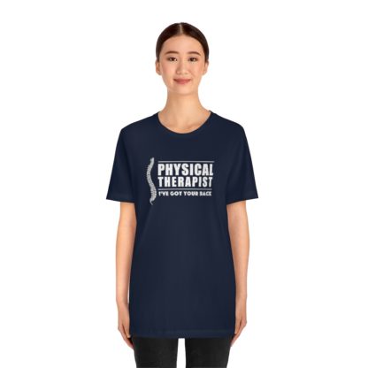 “Physical Therapist – I’ve Got Your Back” – Unisex Premium Fitted T-Shirt - Image 26