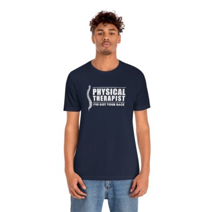 “Physical Therapist – I’ve Got Your Back” – Unisex Premium Fitted T-Shirt - Image 27