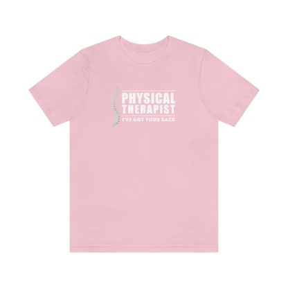 “Physical Therapist – I’ve Got Your Back” – Unisex Premium Fitted T-Shirt - Image 34