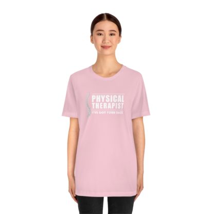“Physical Therapist – I’ve Got Your Back” – Unisex Premium Fitted T-Shirt - Image 35