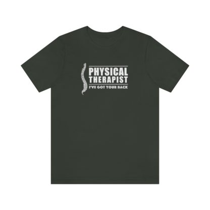 “Physical Therapist – I’ve Got Your Back” – Unisex Premium Fitted T-Shirt - Image 10