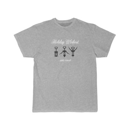 "Holiday Workout" - Men's T-shirt - Image 2