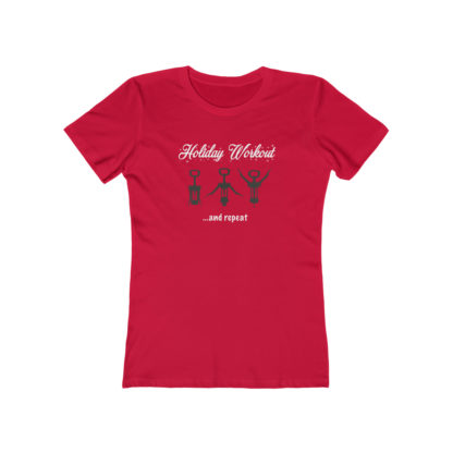 "Holiday Workout" - Women's T-shirt - Image 9