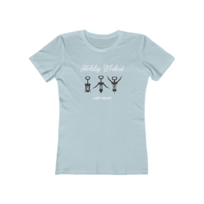 "Holiday Workout" - Women's T-shirt - Image 7