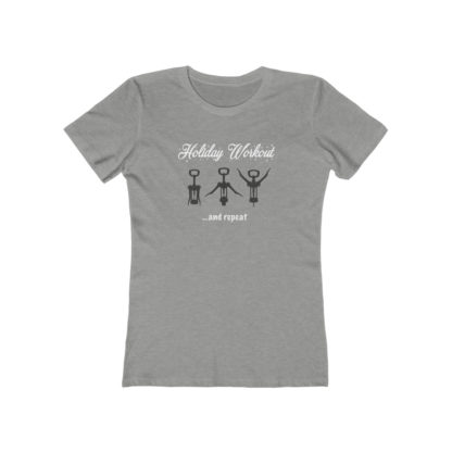 "Holiday Workout" - Women's T-shirt - Image 3