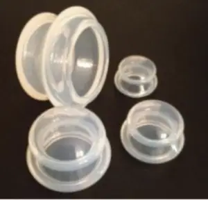 Silicone cups: New transparent